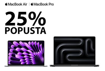 25% popusta na MacBook računare