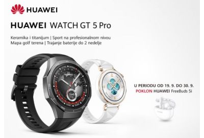 HUAWEI WATCH GT 5 pametni satovi + poklon slušalice