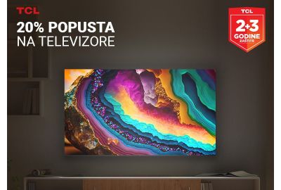 20% popusta na TCL televizore