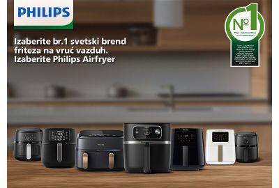 Uživajte u zdravim obrocima uz Philips Airfryer