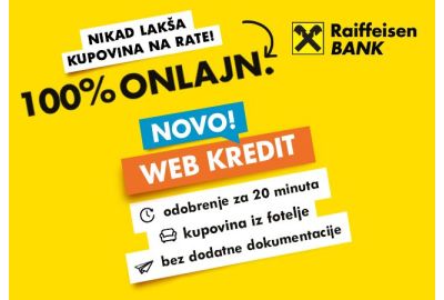 Raiffeisen banka Online kupovina na rate