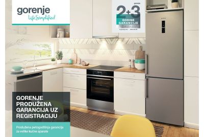 Gorenje bela tehnika – produžena garancija