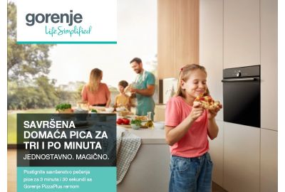 Super ponuda Gorenje ugradnih rerni i ploča