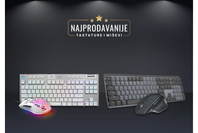 Najprodavanije tastature i miševi