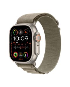 APPLE Watch Ultra 2 GPS+Cellular 49mm Titanium Case/Olive Alpine Loop Medium MREY3SE/A Pametni sat So cheap