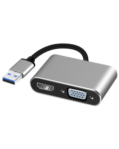 FAST ASIA Konverter USB 3.0 na HDMI+VGASo cheap