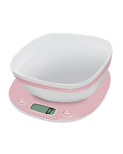 TERRAILLON Kuhinjska vaga MACARON ROSE + BOWLSo cheap