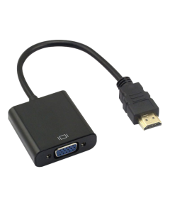 FAST ASIA adapter-konverter HDMI na VGA (m/ž) (Crni)So cheap