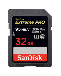 SANDISK Extreme PRO SDHC 32GB UHS-I U3 Class 10 - SDSDXXG-032G-GN4INSo cheap