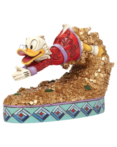 JIM SHORE Treasure Dive Scrooge McDuck Figure - 4046055So cheap