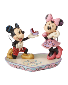 JIM SHORE Mickey and Minnie Magical Moment Figure - 4055436So cheap