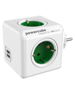 ALLOCACOC PowerCube Original USB 4xSchuko + dual USB - 1202GN/DEOUPCSo cheap