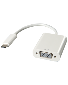 FAST ASIA adapter-konverter USB C 3.1 na VGA (m/ž) (Beli)So cheap