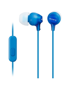 SONY bubice sa mikrofonom MDR-EX15AP (Plave) - MDR-EX15APLISo cheap