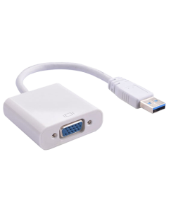 FAST ASIA adapter-konverter USB 3.0 na VGA (m/ž) (beli),So cheap