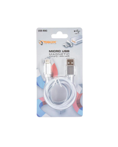 S-BOX Micro USB kabl, magnetni konektor, 1m (Srebrni) - 1033So cheap