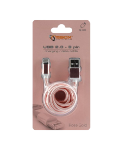 S-BOX Lightning USB kabl, 1.5m (Rose) - 894,So cheap