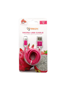 S-BOXS-BOX Micro USB kabl, 1.5m (Roze) - 835So cheap