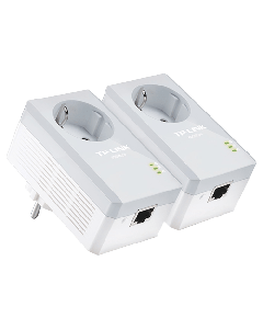 TP-LINK AV600 Powerline Adapter AC Pass Through Starter Kit - TL-PA4010P KITSo cheap