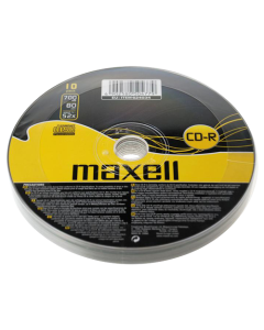 MAXELL CD-R 700MB 1/10 Shrink pack - MDCDR8052XSHSo cheap