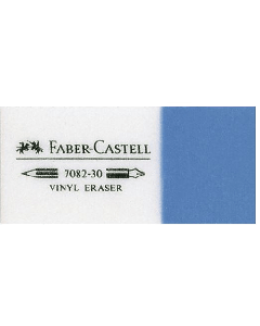 FABER-CASTELL Gumica za brisanje za mastila i grafita (bez ftalata) 188230 (Bela/Plava)So cheap