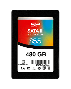 SILICON POWER SSD 480GB, 2.5", SATA III, Slim S55 - SP480GBSS3S55S25So cheap