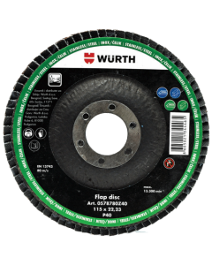 WURTH Cirkon Korund 0578780Z40 Lamelarni brusni disk za inoksSo cheap