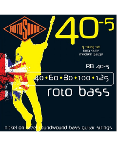 ROTOSOUND žice za petožičanu bas gitaru 040/125 LONG SCALE ROTO BASS - RB40-5So cheap