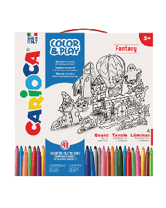 CARIOCA flomaster set COLOR & PLAY FANTASY 1/48 42846So cheap