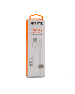 S-LINK USB data kabl Lightning 1 m, 2.4 A - SL-X242,So cheap