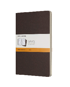 MOLESKINE Set Beležnica Cahier Journal Coffee Brown CH016P2So cheap