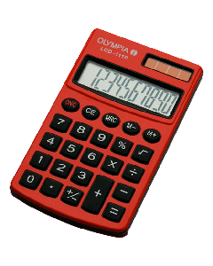 OLYMPIA Kalkulator LCD 1110 (Crvena)So cheap