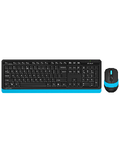 A4 TECH FG1010 Fstyler Crna/Plava Bežična tastatura i mišSo cheap