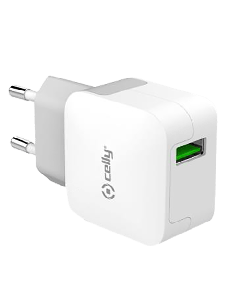 CELLY TCUSBTURBO USB-A 12W (Beli) AdapterSo cheap