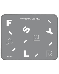 A4 TECH Podloga za miša FP25 FStyler (Srebrna)So cheap