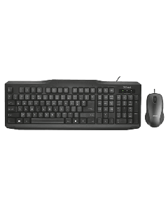 TRUST Žična tastatura i miš CLASSICLINE WIRED US (Crna)So cheap