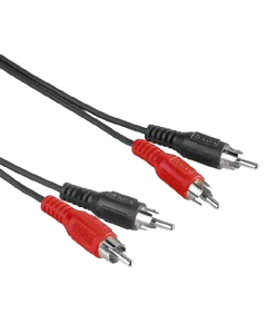 HAMA audio kabl 2xRCA - 2xRCA, 2.5m (Crni) - 00030457,So cheap