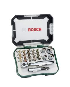 BOSCH Set bitova sa čegrtaljkom 26-delni 2607017563 So cheap