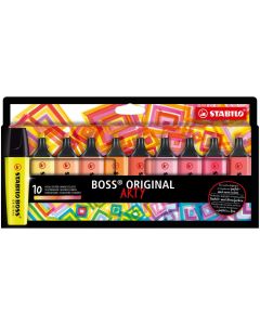 STABILO Boss Arty tople boje Marker set 1/10So cheap