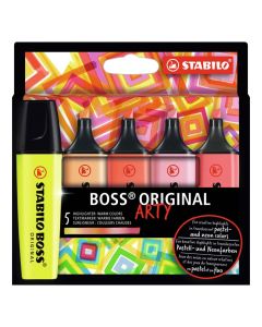 STABILO Boss Arty tople boje Marker set 1/5So cheap