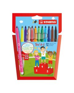 STABILO Trio A-Z 1/12 FlomasteriSo cheap