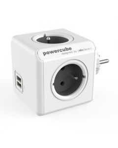 ALLOCACOC PowerCube Original USB 4xSchuko + dual USB - 1202GY/DEOUPCSo cheap