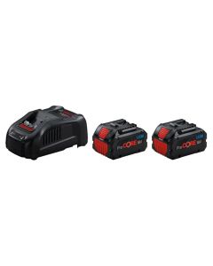 BOSCH 2 x ProCORE 18V + GAL 1880 CV 1600A0214C Starter set (akumulator + brzi punjač)So cheap