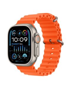 APPLE Watch Ultra 2 GPS+Cellular 49mm Titanium Case/Orange Ocean Band MREH3SE/A Pametni sat So cheap