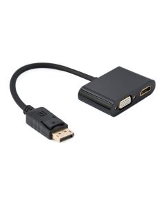 GEMBIRD A-DPM-HDMIFVGAF-01 DisplayPort muški na HDMI ženski + VGA ženski adapterSo cheap