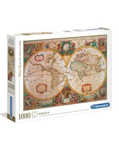 CLEMENTONI CL31229 Old map hqc Puzzle 1000So cheap