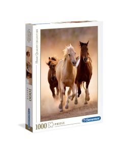 CLEMENTONI CL39168 Running horses hqc Puzzle 1000So cheap