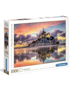 CLEMENTONI CL39367 Le Magnifique Mont Saint-mi hqc Puzzle 1000So cheap