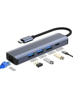 LINKOM USBC-HDMI+2USB+micSD/SD Docking StationSo cheap