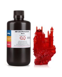 ELEGOO ABS-like 1KG Clear Red ResinSo cheap